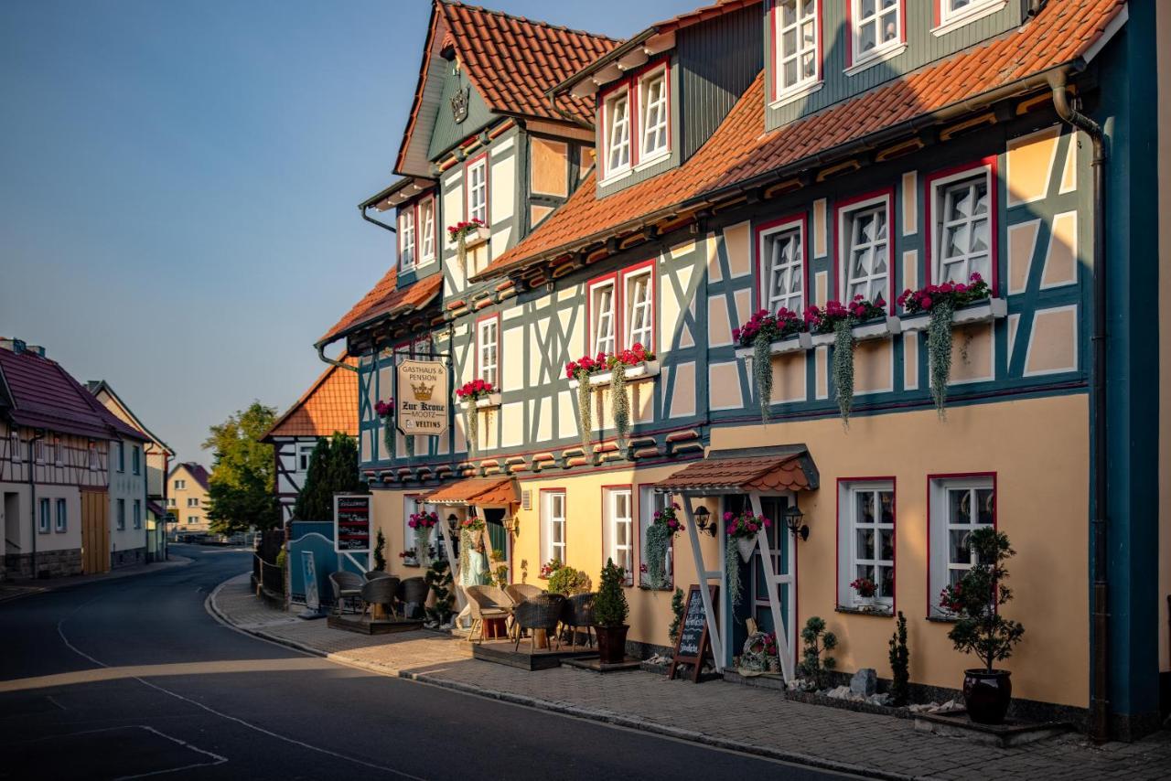 Pension Zur Krone Martinfeld Экстерьер фото