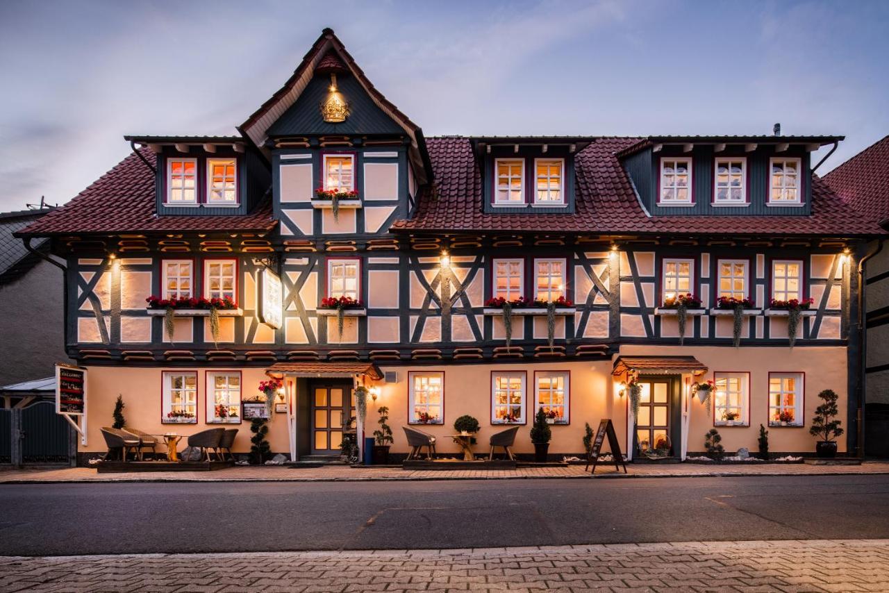 Pension Zur Krone Martinfeld Экстерьер фото