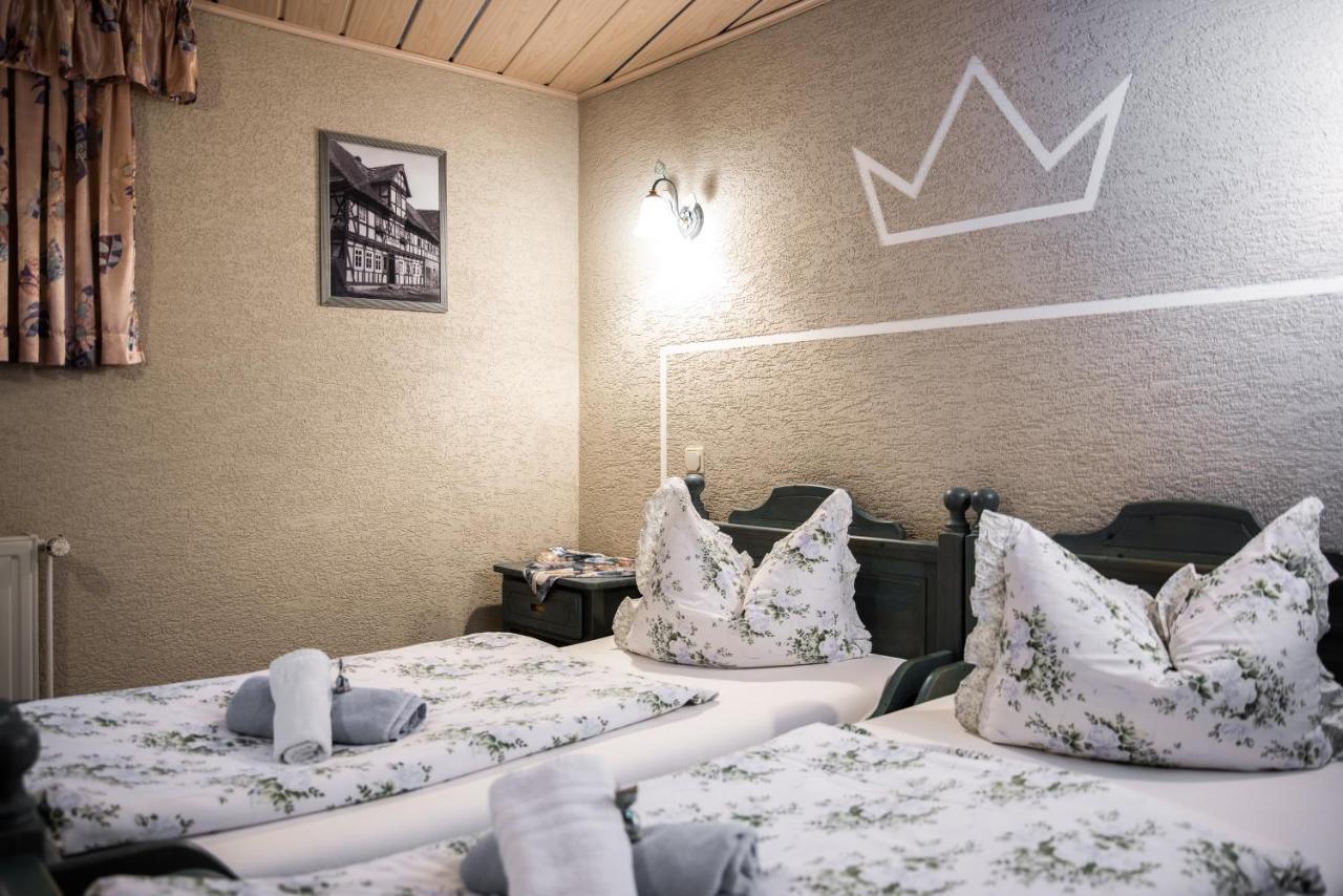 Pension Zur Krone Martinfeld Экстерьер фото