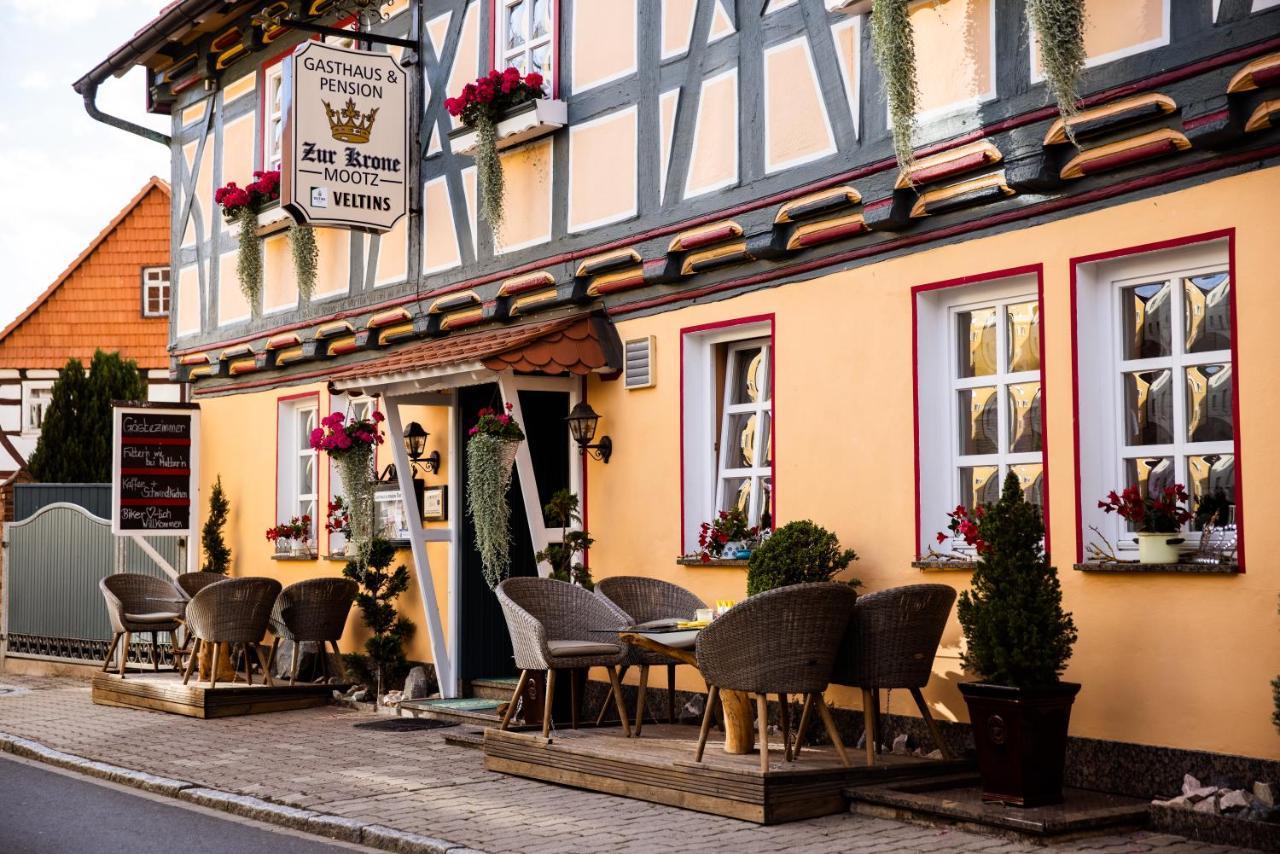 Pension Zur Krone Martinfeld Экстерьер фото